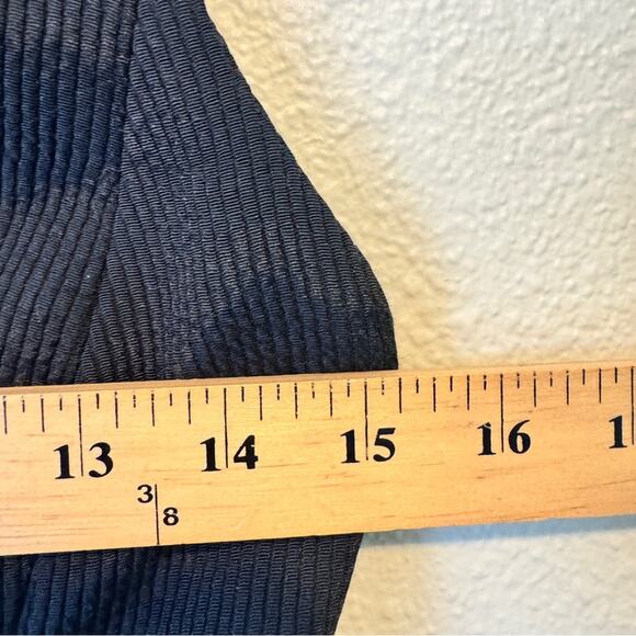 Club Monaco Black Babydoll Mini Dress Womens 6 Whimsigoth Coquette Sleeveless - Picture 3 of 12